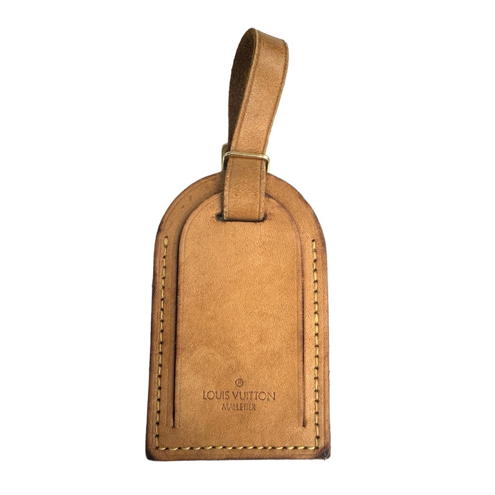 LOUIS VUITTON Vachetta Luggage Tag - Picture 2 of 6